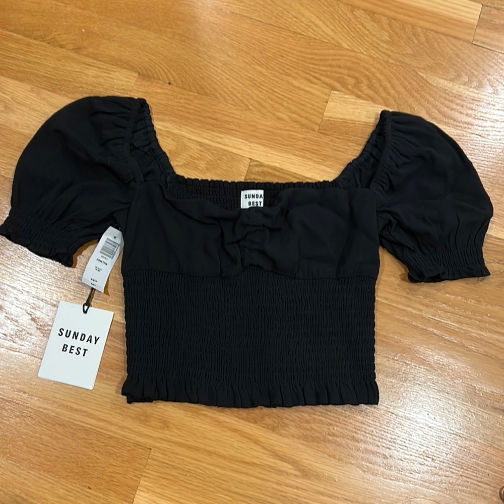 NWT Aritzia Sunday Best  ‘Sinatra’ Top - Picture 2 of 4